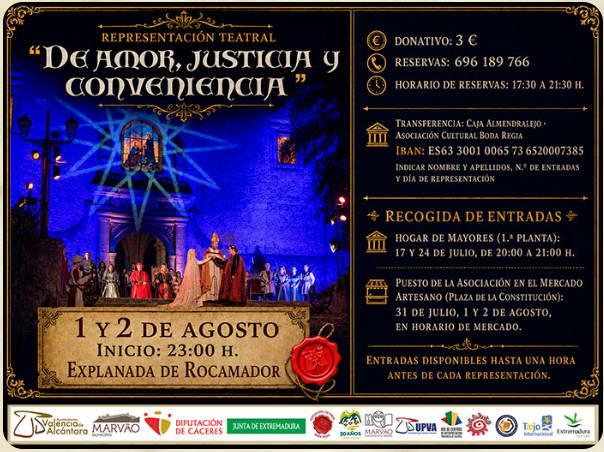 Valencia de alcantgara Boda Regia