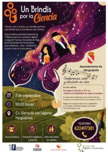 Conferencia, cata y concierto en vivo