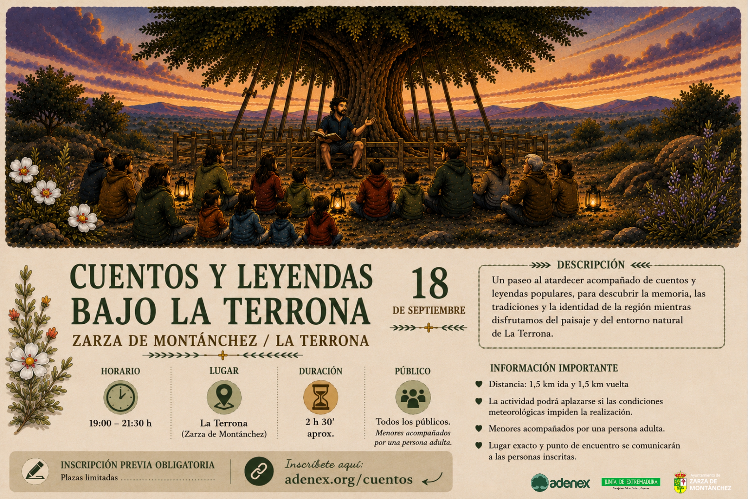 Cuentos y Leyendas bajo La Terrona