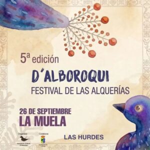 FESTIVAL D´ALBOROQUI 26 SEPT 2026