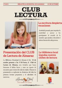 CLUB LECTURA ALMARAZ 23 OCT