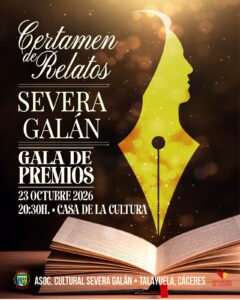 Certamen de Relatos Severa Galan 23 OCT