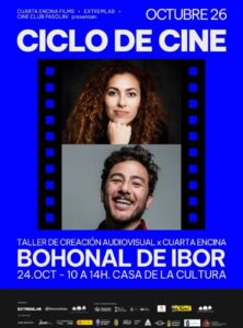 TALLER CREACIÓN AUDIOVISUAL BOHONAL DE IBOR 24 OCT