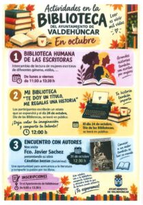 actividades en la biblioteca Valdehúncar